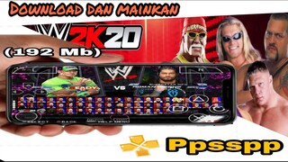 Wajib coba wwe 2k20 ppsspp android ukuran kecil