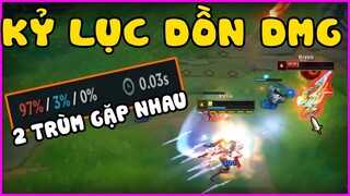 Kỷ lục tốc độ dồn DMG cực nhanh , 2 trùm kỹ năng đọ tay - LMHT - LOL - Skin - Montage