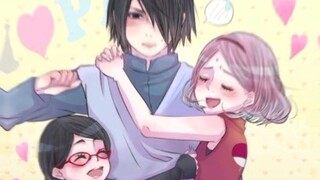 Perbandingan antara keluarga Naruto dan keluarga Sasuke