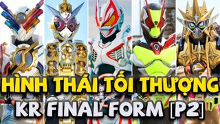 [Phần 2] Tổng Hợp FINAL FORM Trong Kamen Rider Series!