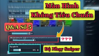 Màn Hình Không Tiêu Chuẩn Trong PUBG Mobile | Chỉnh Độ Nhạy Sniper Cực Chuẩn | Bong Bong TV