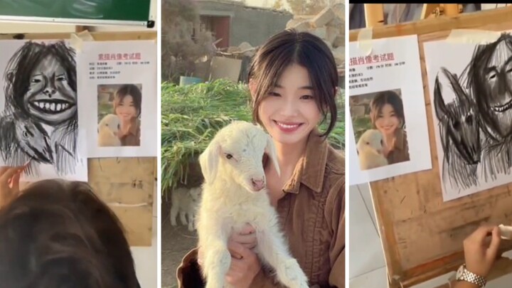 “Sketch: Grey Wolf’s Sheep – Well-drawn, but no more next time!”