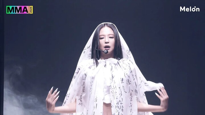 JENNIE 2025 MMA 4K Full Stage Performance