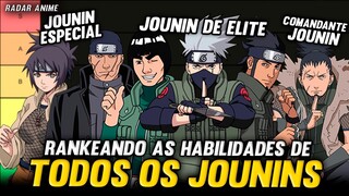TIER LIST DOS MELHORES E PIORES JOUNINS DE NARUTO