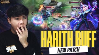 HARITH  BUFF NEW PATCH JADI SAKIT + SHIELD BANYAK BACK TO META - Mobile Legends