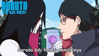 Tak Terduga Sarada Menjadi Incaran Hidari - Boruto Two Blue Vortex Chapter 8 Part 78