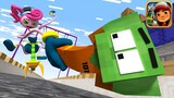 Monster School: Escape MOMMY LONG LEG'S PRISON in SUBWAY SURFERS! | Minecraft Animation