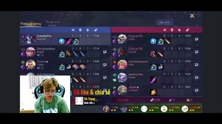 Cùng team với ChanBinh là lại phải còng Lưng :))!