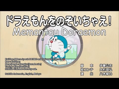 Doraemon Episode 646B Memantau Doraemon - Doraemon Subtitle Indonesia, English, Melayu