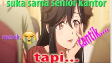 saat suka dengan senior kantor cantik