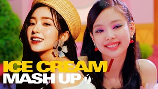 BLACKPINK & Selena Gomez × Red Velvet — Ice Cream Cake / Ice Cream / Dumb Dumb / RBB MASH-UP