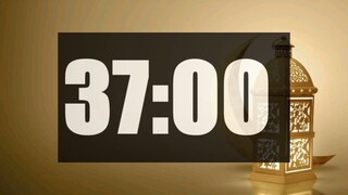 37 Minute Timer | Loud Alarm | Time call