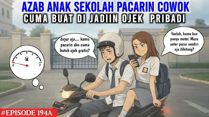 AZAB ANAK SEKOLAH PACARIN COWOK CUMA  BUAT DI JADIIN OJEK  PRIBADI  COCO MEONG E