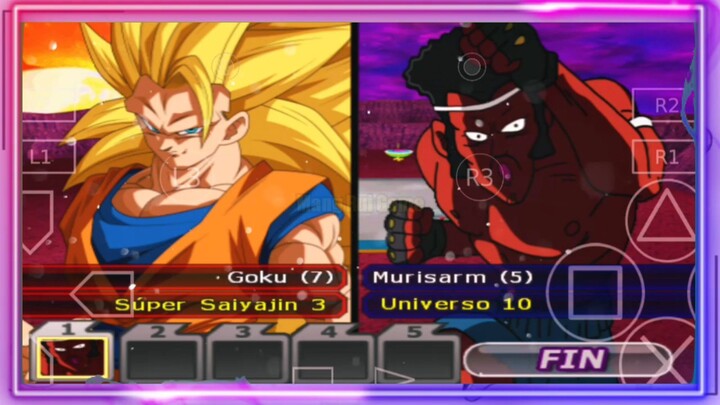 Goku SSJ 3 VS Murisarm Universe 10 - DB MOD ANDROID GAMEPLAY