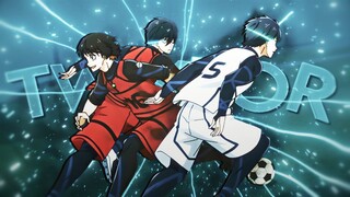 Itoshi Rin vs Isagi Twixtor clips (Blue Lock Episode 21)