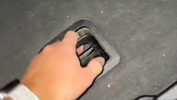 Can't believe I found… in the trunk!