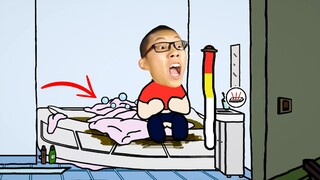 ฉันอึในอ่างอาบน้ำ จำลองการตายทางสังคม