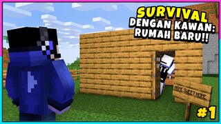 BERPETUALANG DI DUNIA MINECRAFT & BUAT RUMAH PERTAMAKU !!! - Minecraft Survival Indonesia (Ep.1)
