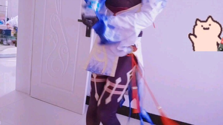 Wobbly Coconut Milk and Slime Gan Yu—Qiqi drinks it and immediately says it's great!