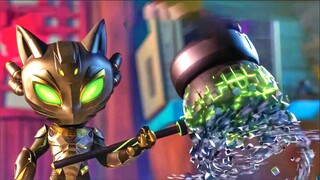 No One Expected The Cute Cat Would Become The Most Powerful Ancient Knight