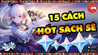 Genshin Impact || 15 CÁCH HỐT TRỌN NGUYÊN THẠCH...! || Thư Viện Game