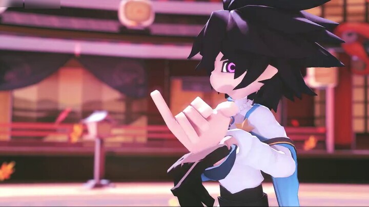 [Aotu World MMD/Lei Shi· Clear Wind and Clear Moon] "No matter how sad the world is, the mountains a