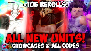 All New Units SHOWCASED & ALL 105 New Reroll Codes! | Anime Last Stand Update