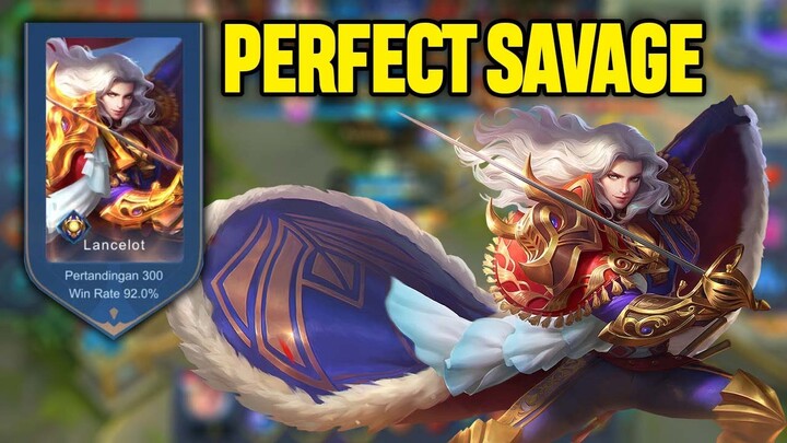Perfect SAVAGE fast hand Lancelot-MOBILE LEGENDS