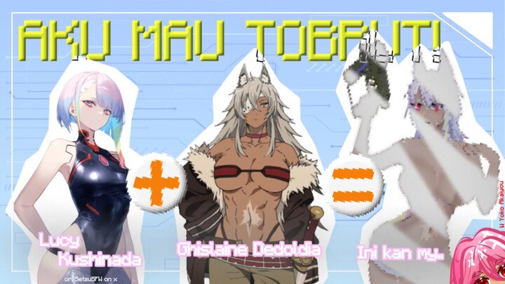 AKU MIX DUA CEWE INI!! Jadi kayak gimana ya..? 🫪🫪 || Speed draw