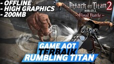 ADA RUMBLING TITAN EREN DI GAME AOT ANDROID!!