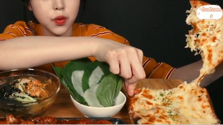 Pizza Gorgonzola, bạch tuột chân ngắn cay phần 2 #anngonmoingay