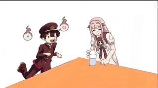 [ Hanako-kun yang terikat toilet ] Donat semprotan air