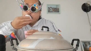 ASMR Strawberry Cupcake Lollipop 🍭 Eating Sounds