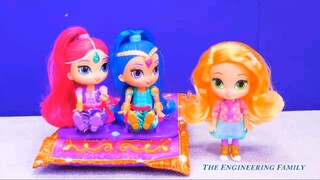 Shimmer and Shine grant Wishes to Pets and Paw Patrol