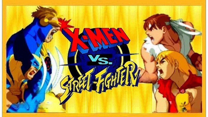 X-MEN vs STREET FIGHTER de 1996 - O CROSSOVER MAIS INSANO DOS ARCADES ! 🔥😱 (PURO CAOS)