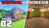BUAT TEMPAT MENAMBANG RAHASIA !!! - Minecraft Survival Indonesia (Eps.2)