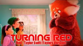 Taylor Swift - Red (Taylors Version) | Turning Red 2022 (Official Music Video)