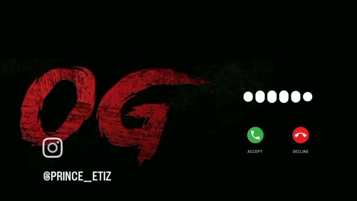 Background music for ringtone || OG movie || Pawan kalyan