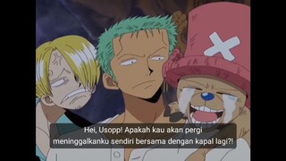 Sikap sanji yang berbeda kepada nami/robin dan Zoro