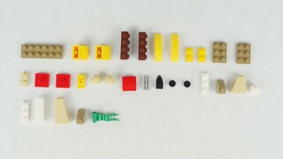 How to build a boat with 32 Lego pieces?