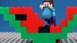 [Anime]Lego X Minecraft, Makan Semangka