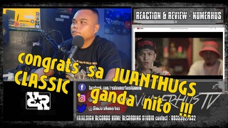Pasalamat Ka Mahal Kita - JuanThugs | Video Reaction by Numerhus