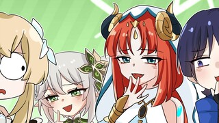 [Genshin Impact Daily] When the Grass God Nilu turns into a female ghost! Ying: Don’t do that!