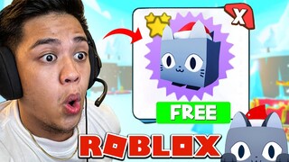 Pet Simulator X - ALL IN PARA SA *HUGE SANTA CAT* - Roblox