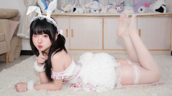 Lebih imut dari jarak dekat~ gaya kelinci❤