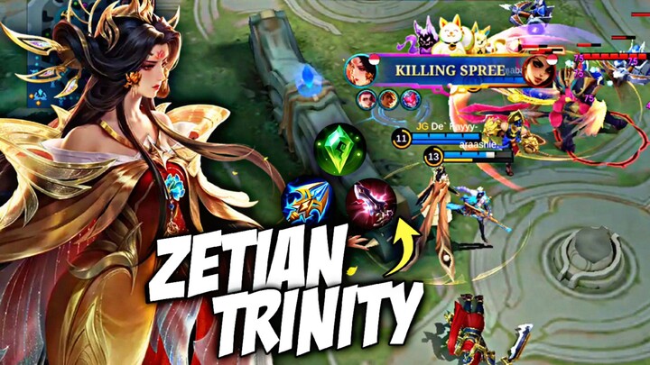 NYOBAIN ZETIAN PAKE BUILD INI!! LUMAYAN PEDES TERNYATA!! - Mobile Legends