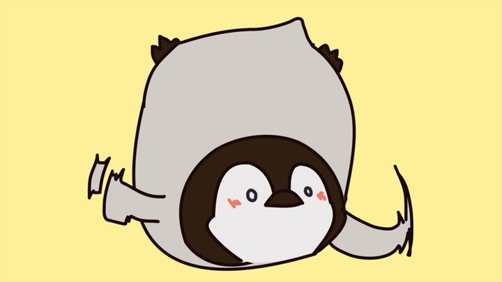 Life Goes On, but the emperor penguin baby will fall down QAQ