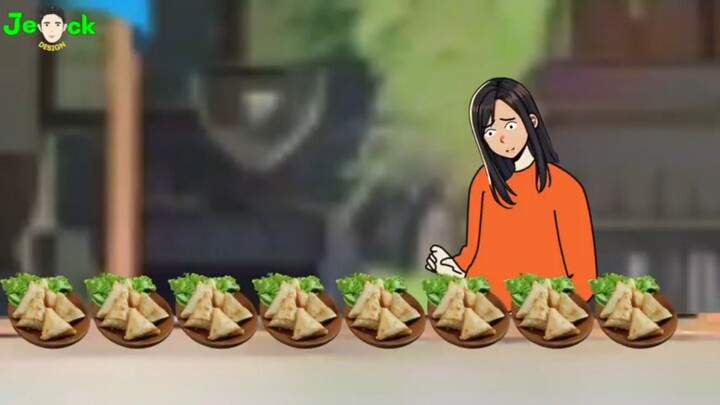 AZAB PENJUAL SAMOSA DAGING CURANG GANTI DAGING SAPI DENGAN DAGING BABI || ANIMASI AZAB
