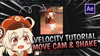 TUTORIAL VELOCITY MOVE CAM AND SHAKE - AFTER EFFECT