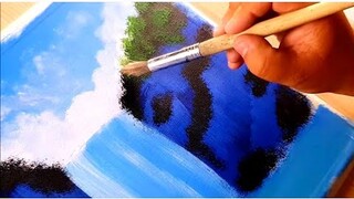 KING ART  N  1  EASY PAINTING  WATERFALL   N  106
